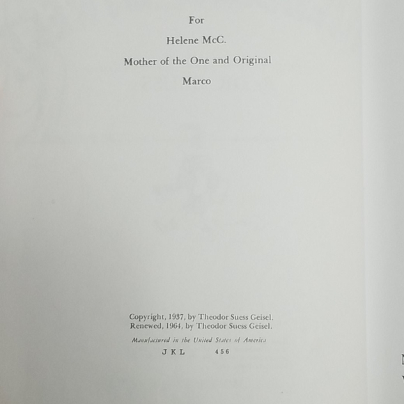 Dr. Suess I Saw It On Mulberry Street Book Out of - Picture 5 of 16